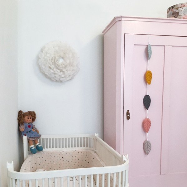 Biele nástenné svietidlo ø 45 cm Eos Up – UMAGE-image-2