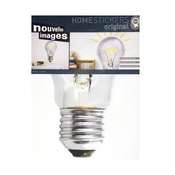 Samolepka na stenu Žiarovka-image-1