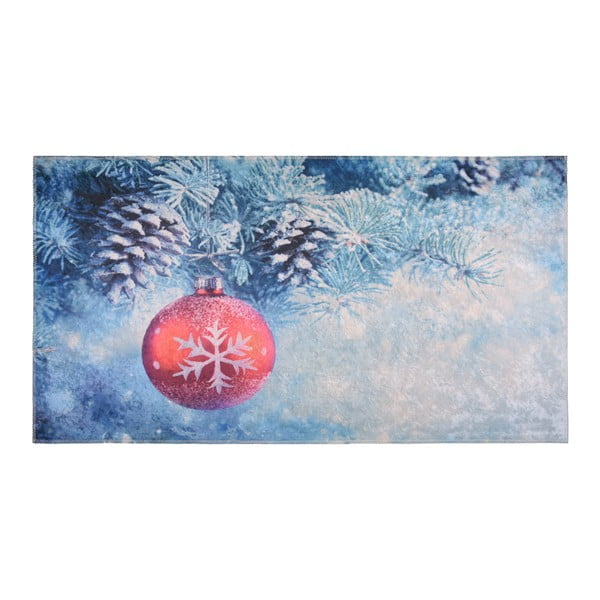 Modrý koberec Vitaus Decorations, 80 × 120 cm-image-1