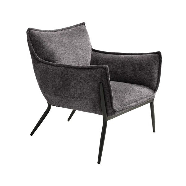 Sivé relaxačné kreslo Calgary – Unique Furniture