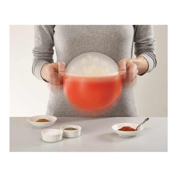 Červená misa na prípravu pukancov Joseph Joseph M-Cuisine Popcorn Maker-image-3