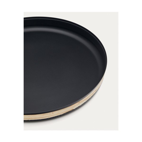Tácka z nehrdzavejúcej ocele ø 33 cm Shai – Kave Home-image-4
