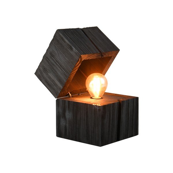 Čierna stolová lampa (výška 16 cm) Treasure – Trio-image-3