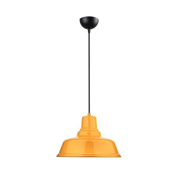 Okrovožlté kovové závesné svietidlo ø 32 cm Pawn – Squid Lighting
