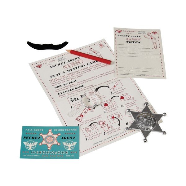 Špiónsky set s odznakom Rex London Secret Agent-image-2