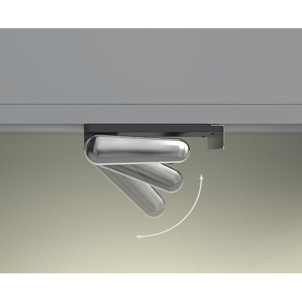 Nástenný plastový držiak na papierové utierky v striebornej farbe RollGrip – Joseph Joseph-image-4