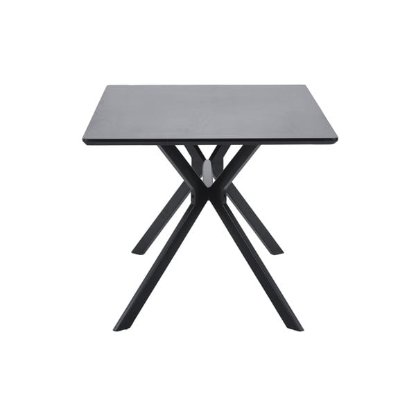 Čierny jedálenský stôl WOOOD Bruno, 160 x 90 cm-image-3