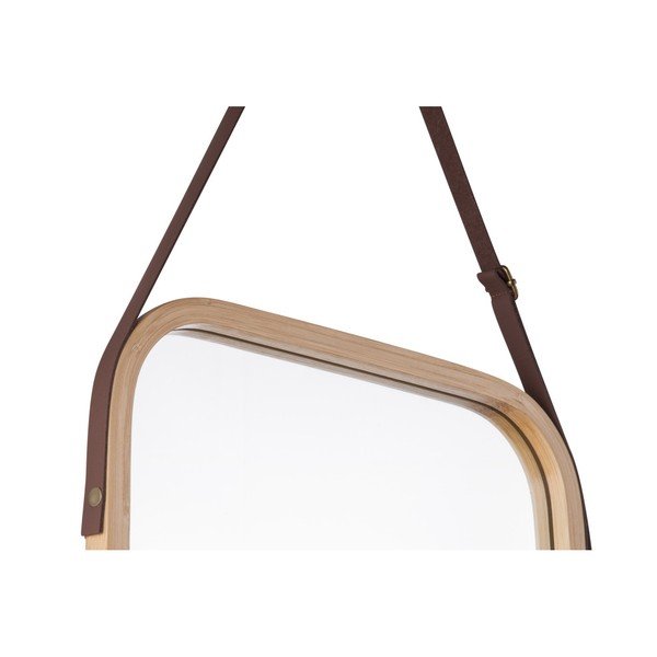 Nástenné zrkadlo v bambusovom ráme PT LIVING Idylic, dĺžka 40,5 cm-image-1