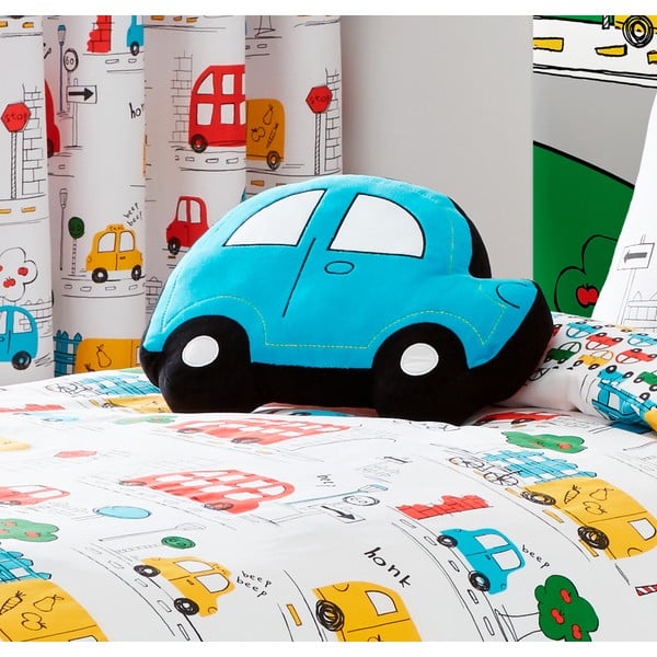 Vankúšik s motívom auta Catherine Lansfield, 42 × 30 cm-image-1