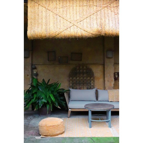 Okrovožltý taburet Chill Honey – Lorena Canals-image-4