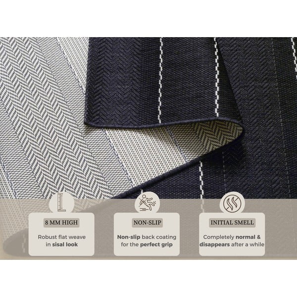 Čierny vonkajší koberec Hanse Home Sunshine, 200 x 290 cm-image-4