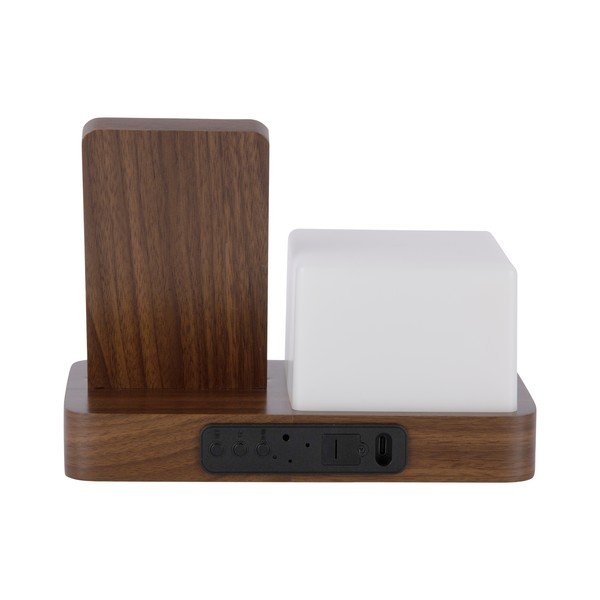 Digitálny/stolový budík s bezdrôtovou nabíjačkou Retro LED Night Light – Karlsson-image-4