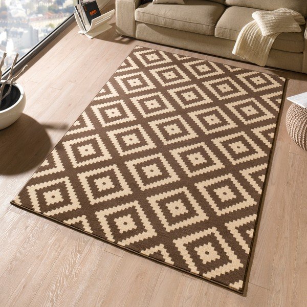 Hnedý koberec 200x290 cm Diamond – Hanse Home-image-1