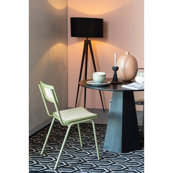 Zelené ratanové jedálenské stoličky v súprave 2 ks Jort - Zuiver-image-1