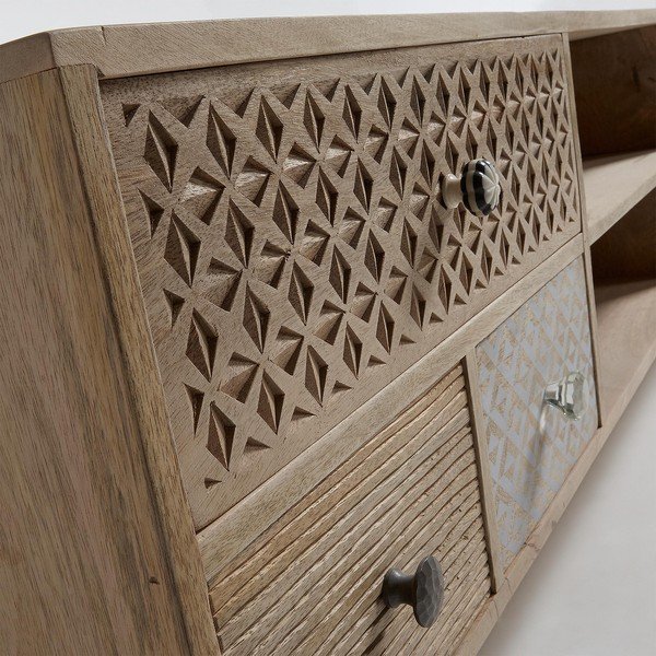 TV stolík z mangového dreva Kave Home Hood-image-1