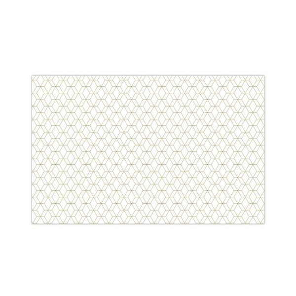 Obrus Hexagon White, 140x220 cm