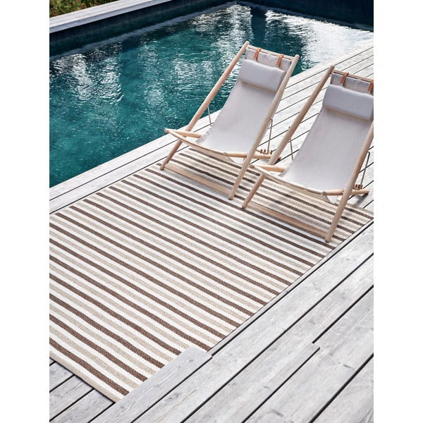 Béžový vnútorný a vonkajší behúň 70x240 cm Teo Brown – Pappelina-image-3