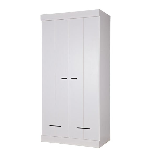 Biela dvojdverová skriňa WOOOD Locker-image-1