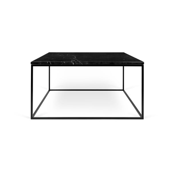Mramorový konferenčný stolík 75x75 cm Gleam - TemaHome