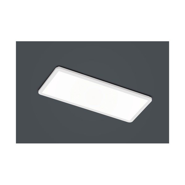 Biele obdĺžnikové stropné LED svietidlo Reality Camillus, 80 x 30 cm-image-1