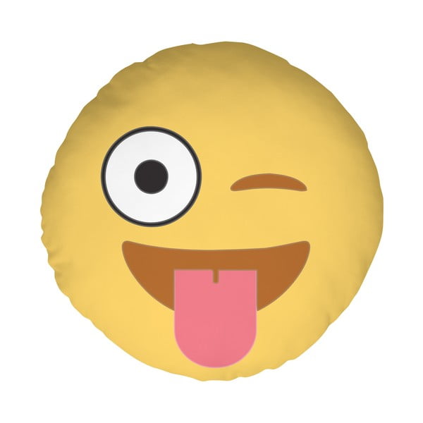 Vankúš Emoji Tongue, 39 cm