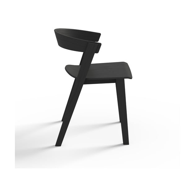 Čierne jedálenské stoličky z bukového dreva v súprave 2 ks Sand – TemaHome-image-2