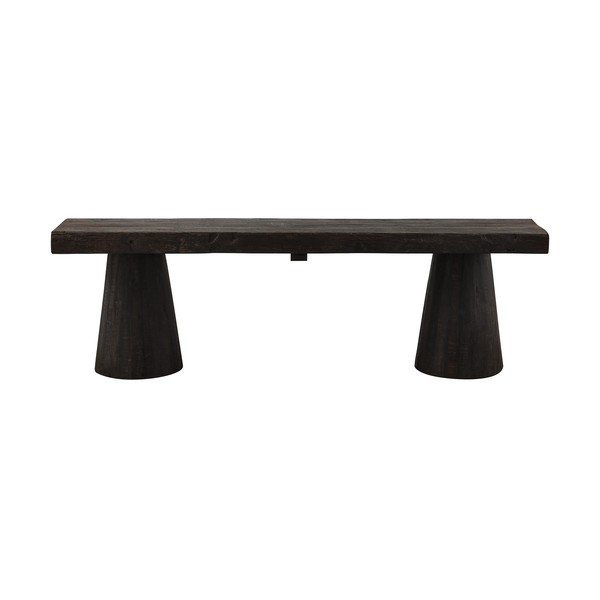 Tmavohnedá lavica Clyde – WOOOD