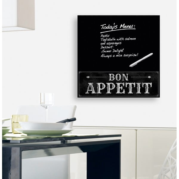 Magnetická tabuľa  Bon Appetit, 50 x 50 cm