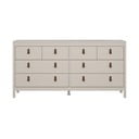 Sivobéžová komoda 159x80x38 cm Madrid – Tvilum
