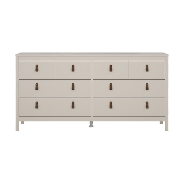 Sivobéžová komoda 159x80x38 cm Madrid – Tvilum