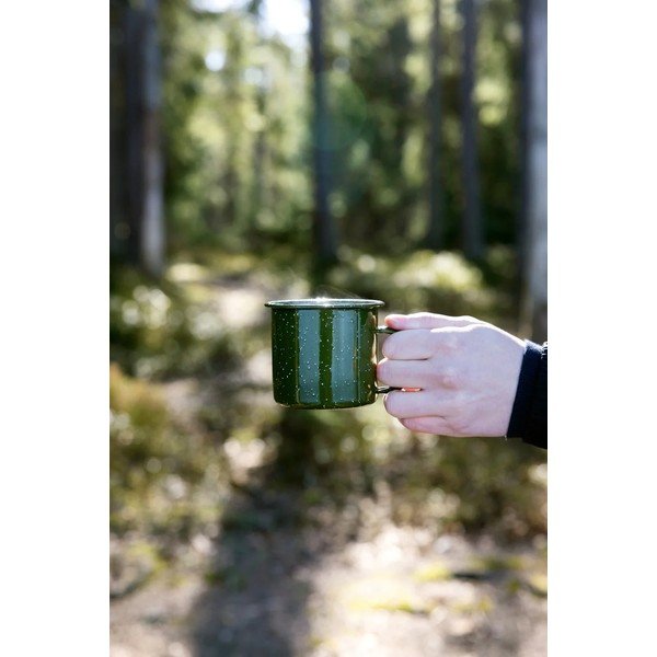Tmavozelený hrnček 380 ml Doris – Sagaform-image-1