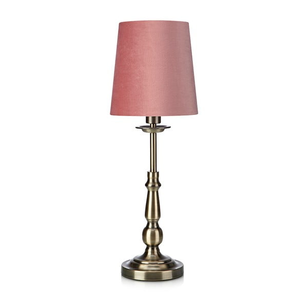 Ružová stolová lampa Markslöjd Abbey