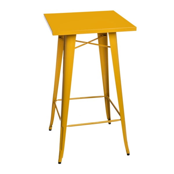 Žltý barový stôl D2 Paris