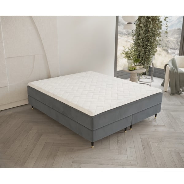 Stredne tvrdý penový topper 180x200 cm – Maison de Rêve-image-1