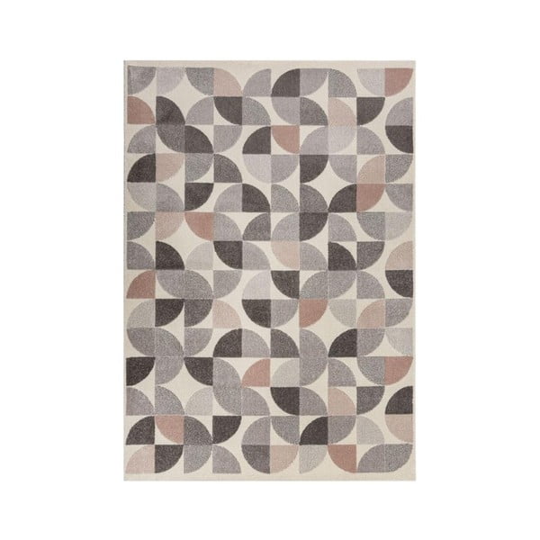 Sivo-ružový koberec Flair Rugs Alcazar, 120 x 170 cm