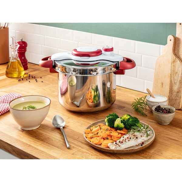 Tlakový antikoro hrniec 6 l Clipso Minut Perfect - Tefal-image-1