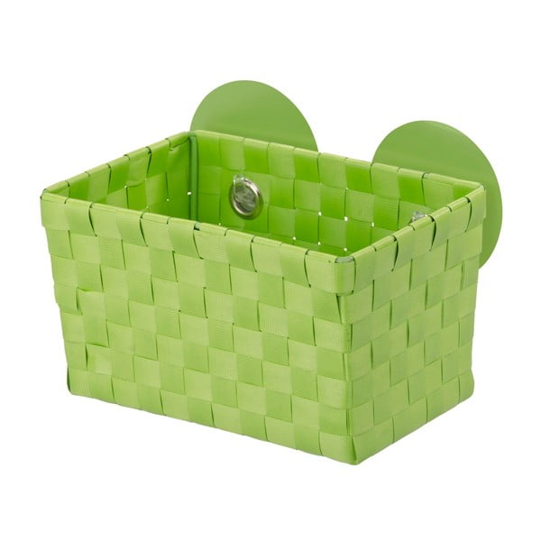Zelený košík s prísavkou Wenko Fermo
