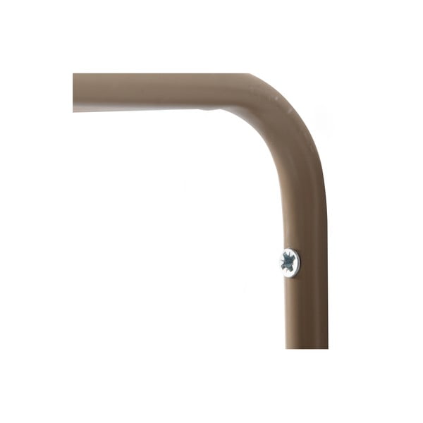 Svetlohnedá kovová závesná skrinka na topánky Josse – WOOOD-image-3