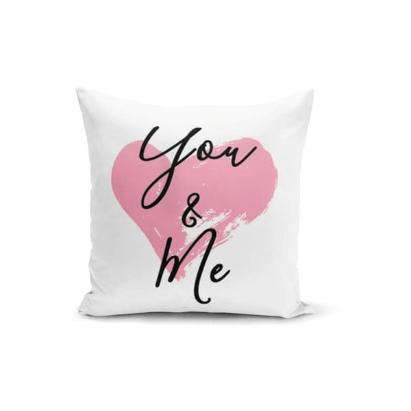 Obliečka na vankúš Minimalist Cushion Covers You & Me Heart, 45 × 45 cm