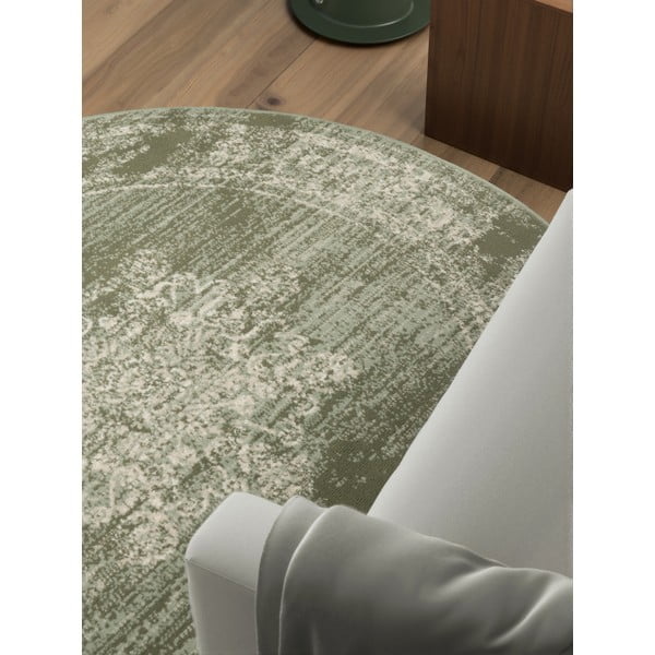Zelený okrúhly koberec ø 160 cm Gloria Lydia – Hanse Home-image-2