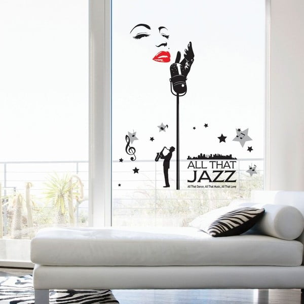 Samolepka Jazz Singer