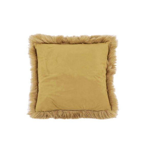 Hnedý vankúš Tiseco Home Studio Sheepskin, 45 × 45 cm-image-2