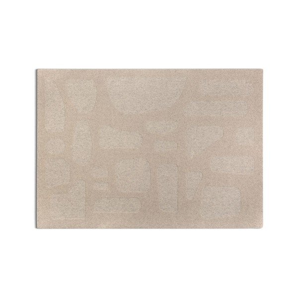 Taupe vlnený koberec 160x230 cm Archipelagio – Micadoni 