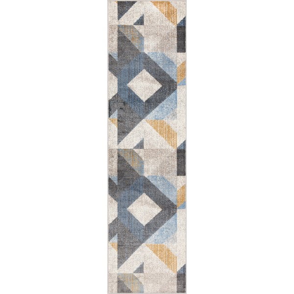 Svetlosivý behúň 80x300 cm Soft Halleby – FD