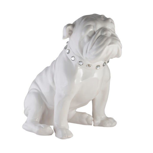 Keramická dekorácia Bulldog Light