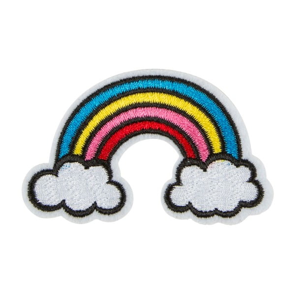Nažehľovačka Sass & Belle Rainbow With Clouds