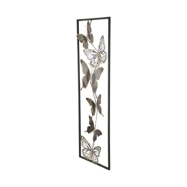 Kovová nástenná dekorácia Mauro Ferretti Butterflies-image-3