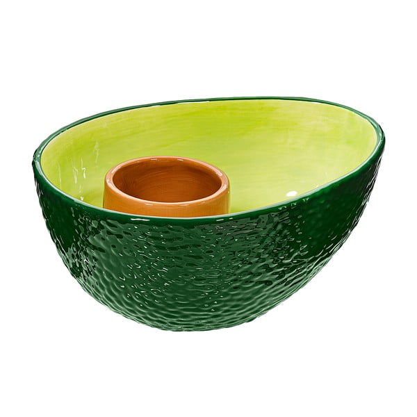 Zelená miska z dolomitu Avocado – Sass & Belle