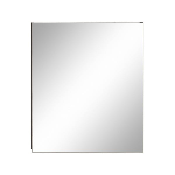 Sivá nástenná kúpeľňová skrinka so zrkadlom Støraa Wisla, 60 x 70 cm-image-3