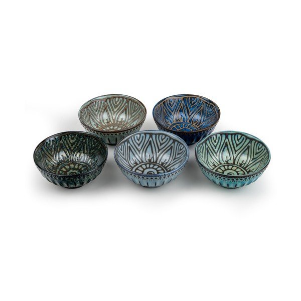 Porcelánové servírovacie misky v súprave 5 ks 150 ml Jara – Bredemeijer